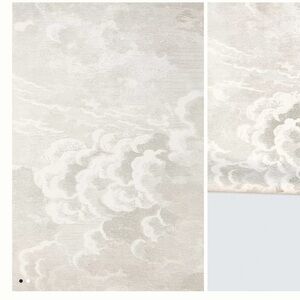 Anthropologie x Cole & Son Nuvolette Pearl Wallpaper one roll